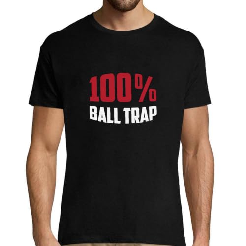 Cadeau fête homme humour : t-shirt ball trap original pour anniversaire papa