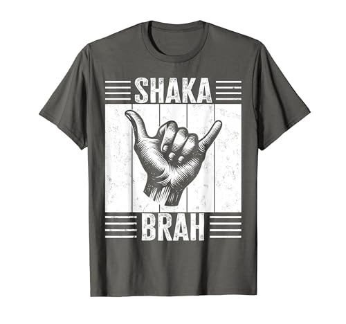 Shaka Brah Surfer Hawaii Surfing vacation T-Shirt