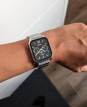 Casio MTP-M305D-1AVDF Men's Black Dial Analogue Watch : Amazon.sg