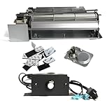 Hongso FBK-250 Fireplace Blower Kit for Lennox MPD3530CNM MPD4035CNM, Superior DR-500CMP BC-36 BCI-42, Astria 40DMN, HB-RB250, 80L86, FBK250 Blower Kit with Ball Bearing, Quiet and High Air Flow