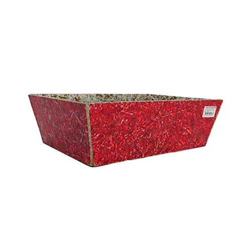 Bandeja Higiênica Recriar Pet Ecológica Vermelha