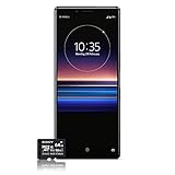 Sony Xperia 1 Smartphone, 4K HDR OLED Display da 6,5 pollici, Dual-SIM, 128GB di memoria, 6 GB RAM, Android 9.0 + Micro SD da 64 GB esclusivo Amazon, Nero [Versione Italiana]
