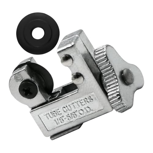 Cortatubos De Cobre, Cortador de Tuberías de Cobre para Tubo PVC, Herramientas De Corte Para Tubos De Acero Instalación De HVAC Construcción Automoción Fontanería