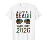 Retro Panama City Beach Vacation 2026 Trip Spring Break T-Shirt