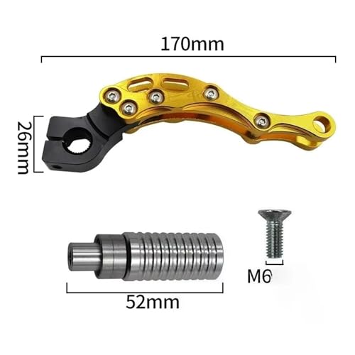 Levier de démarrage de moteur de moto Fuxi 100CC robuste
