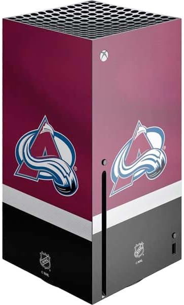 Skinit Decal Gaming Skin Compatible with Xbox Series X Console - Officially Licensed NHL 2022 Stanley Cup Champions Avalanche Design