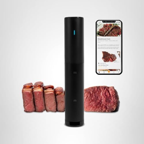 Anova Culinary Sous Vide Precision Cooker Mini, 850 Watts, Black and Orange, App Enabled, 2024 Model - Image 9