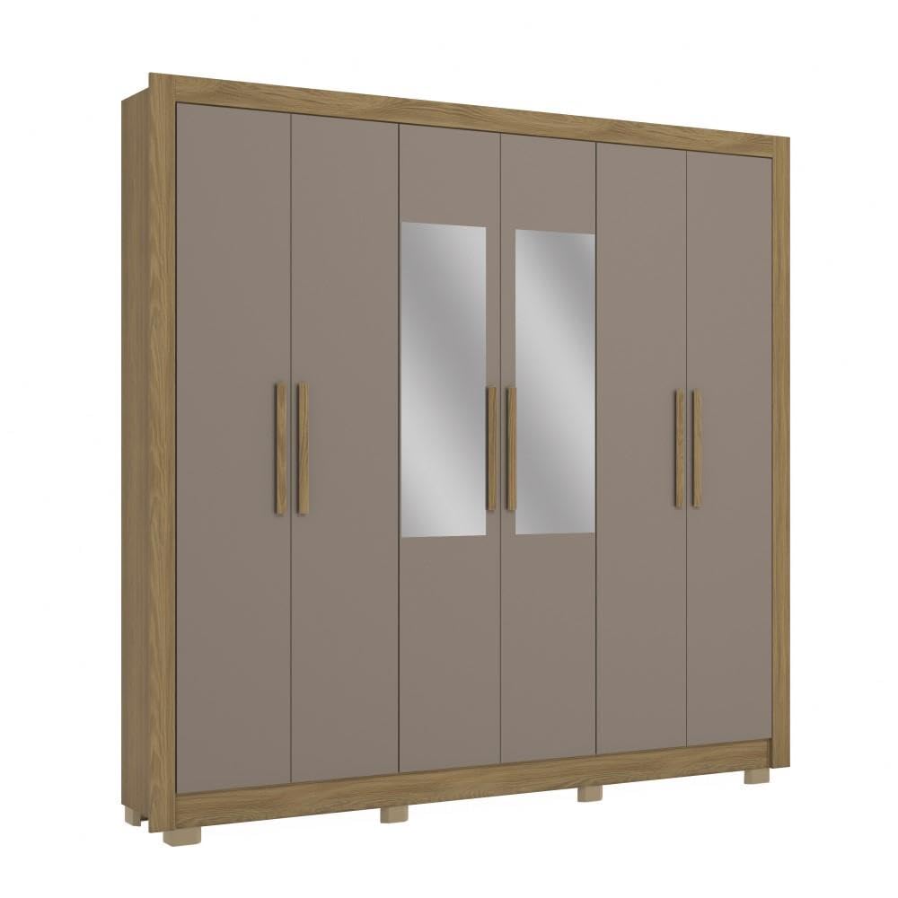 Full view of the assembled Kappesberg CB01M569 Double Wardrobe