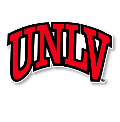 UNLV Rebels 12 Inch Vinyl Mascot Decal Sticker Officially Licensed Collegiate Product