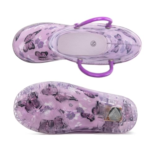 Image of HugRain Light Up Rain Boots for Little Kids