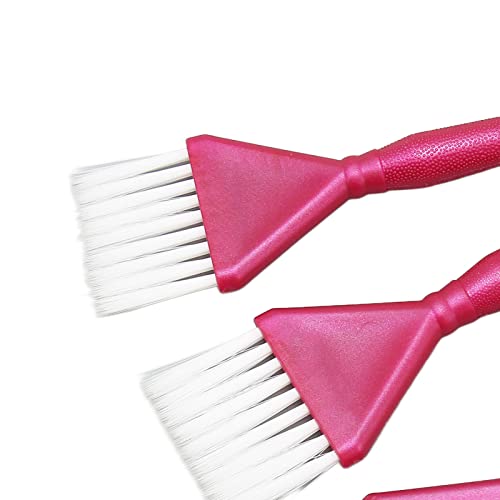 Pincéis de Coloração de Tintura de Cabelo, 3 Pçs de Pincéis de Tingimento Kit de Escova de Descolora