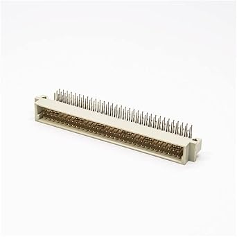 Elecbee Connector Din 41612 Male 96 PIN PH2.54(A+B+C) Angled European Socket Through Hole for PCB Mount