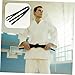 Happyyami Portable Karate Belt for Martial Arts Training Comfortable Wrap Waistband for Taekwondo Judo and Karate Practice Durable Flexible and Suitable for All Levels