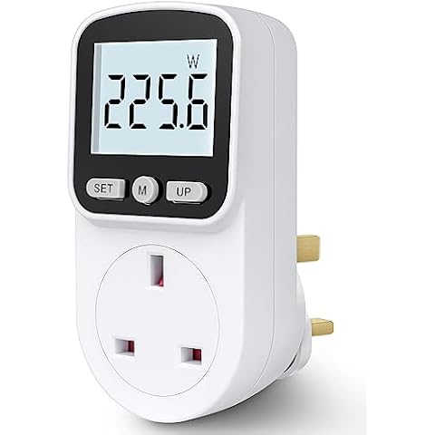 MECHEER Electricity Usage Monitor with 8 Modes Cover