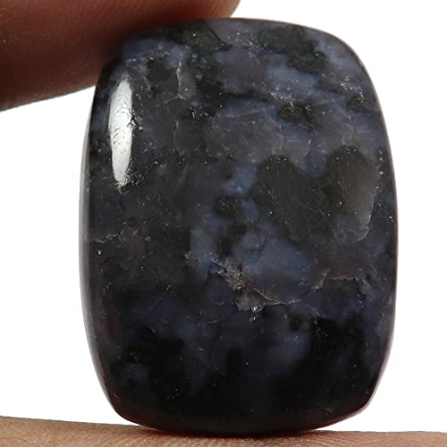 Jaspe octogone cabochon naturel Gabbro Qh27 pour création bijoux - 2