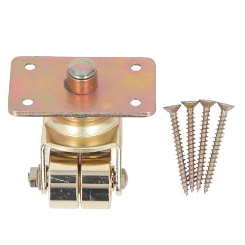 Ruedas Giratorias para Piano, Rueda de Metal con Rotación 360 Grados, Resistente y Compacta - Fácil Instalación, Silenciosa y Versátil para Muebles Pesados