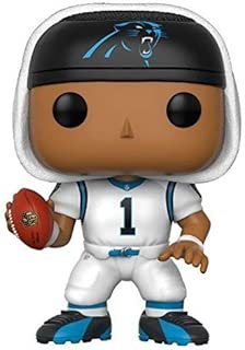 Funko POP NFL: Cam Newton (Panthers White) Collectible Figure