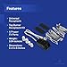 EvertechPRO 5303935058 Top Burner Receptacle Kit Replacement for Whirlpool Range 0089336 0009336 0042147 0042153