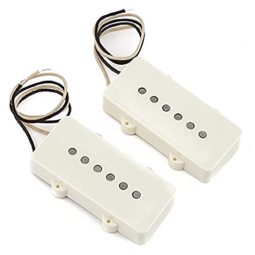 Fender Pure Vintage – ’65 Jazzmaster Set de Micros – Vintage Blanc - Les Beatles, Paul McCartney, John Lennon, RIngo Starr, George Harrison Fender Pure Vintage - '65 Jazzmaster Set de Micros - Vintage Blanc – Image 3
