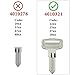 4PCS 4010321 Ignition Keys Blanks Replacement for Po-laris 4 Wheeler ATV Ranger RZR Snowmobile Fits Key Code 22 23 27 28 Series