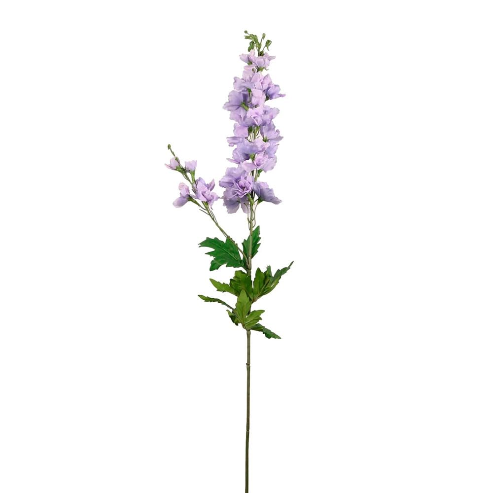 Floristrywarehouse Lilac Real Touch Artificial Delphinium Larkspur Flower Stem 90Cm Tall