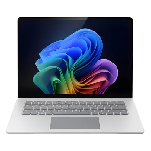 Microsoft Surface Laptop (7th Edition) 15” Touchscreen Copilot+ PC – Snapdragon X Elite (12-Core), 16GB RAM, 512GB SSD, Wi-Fi 7, Platinum (2024 Model)