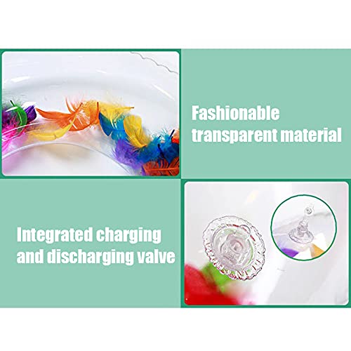 Lefeindgdi - Anello gonfiabile per nuotare, con