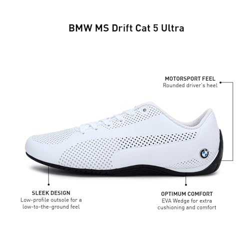 Image of Puma Unisex-Child BMW Ms Drift Cat 5 Ultra Sneakers