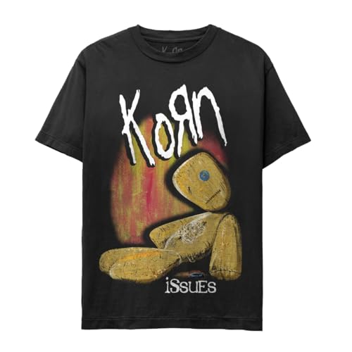 Image of Korn Men's Issues Album Art T-Shirt Black | Officially Licensed Merchandise, Black, Large