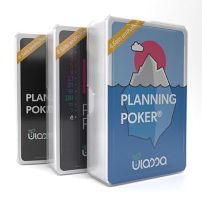 Ulassa Agile Planning Poker Card Set - Aumenta la comunicación y la motivación en tu Equipo - para 12 Personas - IDE + Planets Version | Ya disponible en tu tienda friki favorita! En mundofriki.es! Ulassa Agile Planning Poker Card Set - Aumenta la comunicación y la motivación en tu Equipo - para 12 Personas - IDE + Planets Version | Ya disponible en tu tienda friki favorita! En mundofriki.es!
