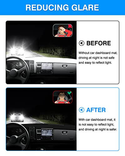 Image of Autorder Dashboard Cover Mat for 1986-1993 Chevy Chevrolet S10 Blazer /GMC S15 Jimmy Sonoma /1991-1994 Oldsmobile Bravada Accessories Dash Cover Flannel Dash Mat Sunshade Glare UV Rays Protector