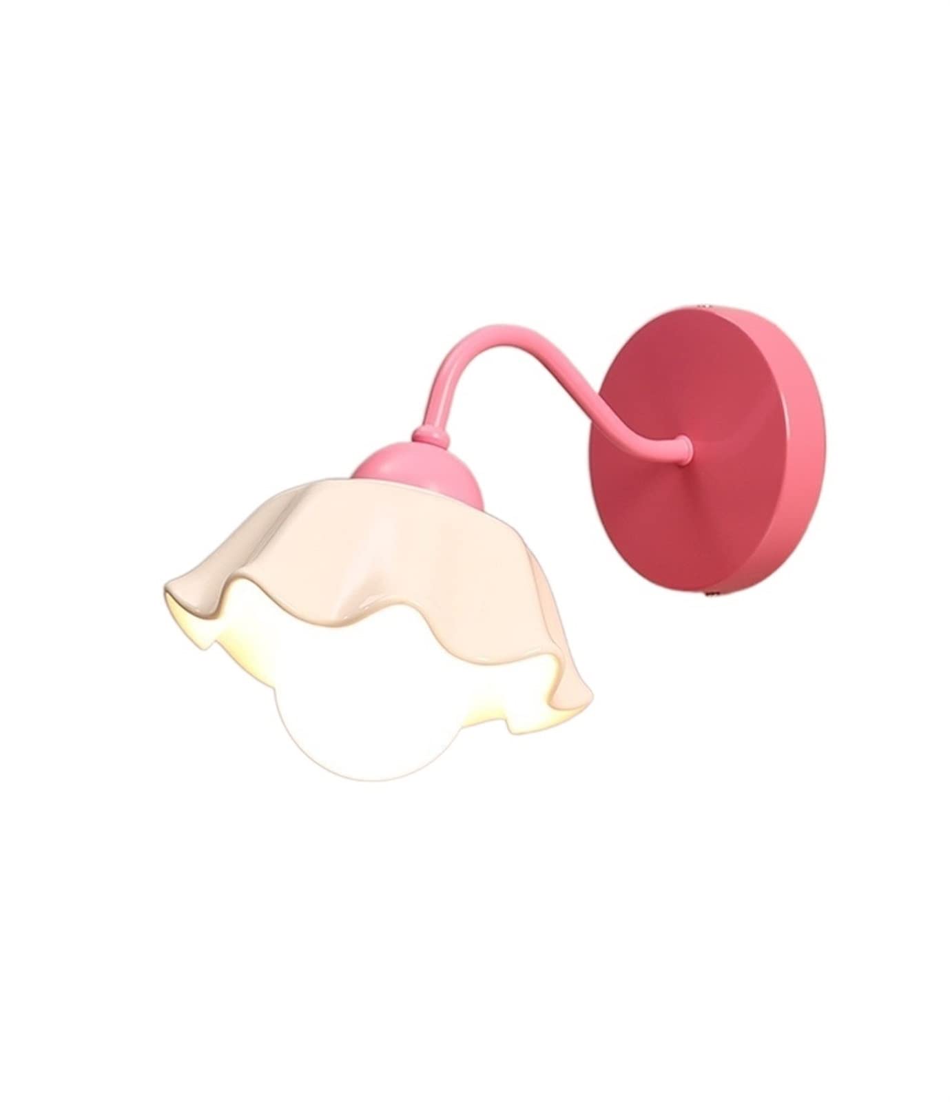 OZBMA Wall Mounted Light Nordic Modern Children's Room Lights American Pastoral Mediterranean Fixtures Living Bedroom Bedside Sconces E27 Aisle Stair Lamp Reading