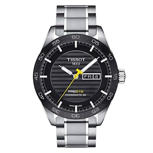 Tissot Reloj Analógico para Hombres de Automático con Correa en Acero Inoxidable T1004301105100