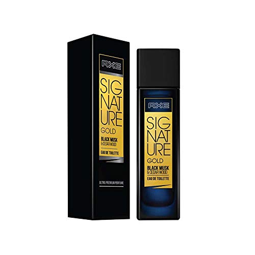 Image of Axe Signature Dark Temptation Body Perfume, 154ml & Signature Gold Black Musk & Cedar Wood Perfume, 80ml