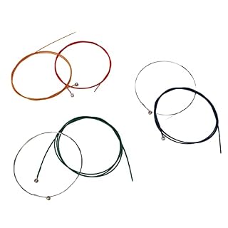 Jeu de cordes de guitare, cordes de guitare professionnelles en alliage de cuivre 6 pièces pour la performance - Les Beatles, Paul McCartney, John Lennon, RIngo Starr, George Harrison
