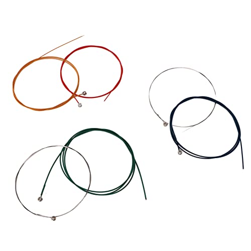 Jeu de cordes de guitare, cordes de guitare professionnelles en alliage de cuivre 6 pièces pour la performance - Les Beatles, Paul McCartney, John Lennon, RIngo Starr, George Harrison Jeu de cordes de guitare, cordes de guitare professionnelles en alliage de cuivre 6 pièces pour la performance