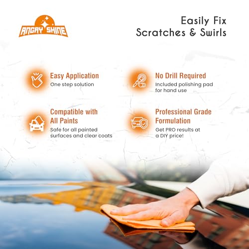 Image of ScratchXpert Car Scratch Remover Cream | With First Ever dual density sponge | 150 ml | Car Body Scratch Remover | Car and Bike Scratch Remover Kit for Deep Scratch (White)