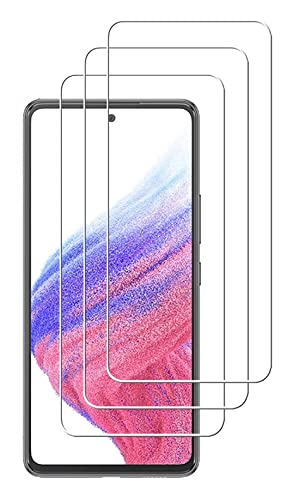 [3 Stück] Schutzglas kompatibel mit Samsung Galaxy A52 / A52 5G / A52s Panzer Schutzfolie Displayglas Härt Tempered Glass 9H 0.33mm klar