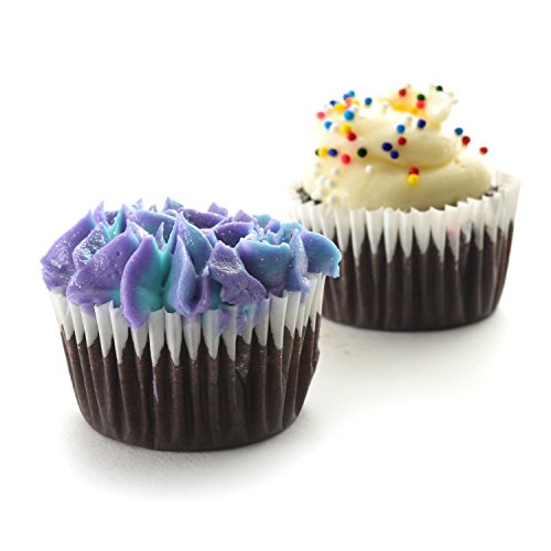 Moldes mini para repostería Norpro que solucionan el pegado de masas, papel blanco, pack 100 4