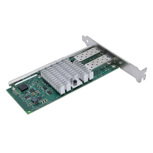 10Gbps SFP Network Card, PCI Express X8 Ethernet Adapter, 82599 Chipset, 2 SFP Ports, VMware Support for Server Environments miniatura 1