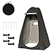 GOODCHI 着替えテント シャワーテント 簡易トイレ 軽量 防水 折りたたみ ポップアップテント 防災 避難用 釣り用 キャンプ アウトドア プライバシーテント 一人用 1門3窓 120 *120*190cm 収納袋付き