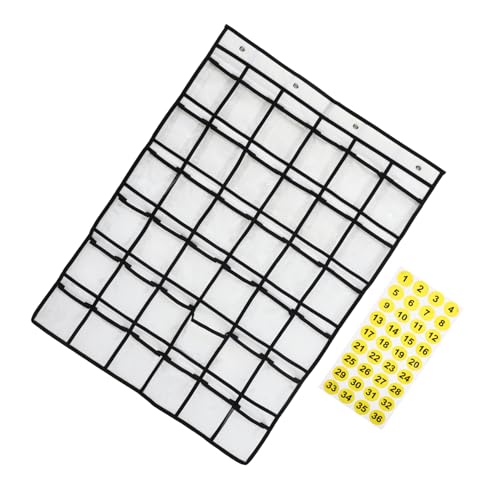CONGARTENO Bolsa Colgante para Teléfonos Móviles con Organizador de Pared para Aula Soporte Práctico para Celulares Calculadoras y Tarjetas Material No Transpirable y Resistente