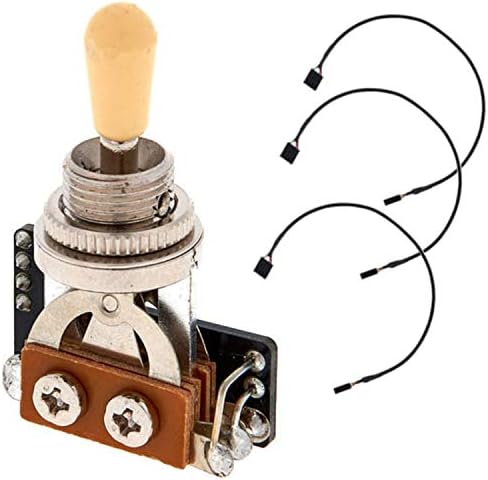 Selettore 3 Posizioni Per Chitarra Elettrica Musiclily Pro - Toggle Switch, Nero