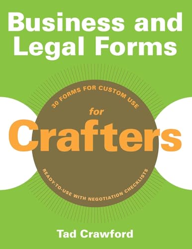Business and Legal Forms for Crafters