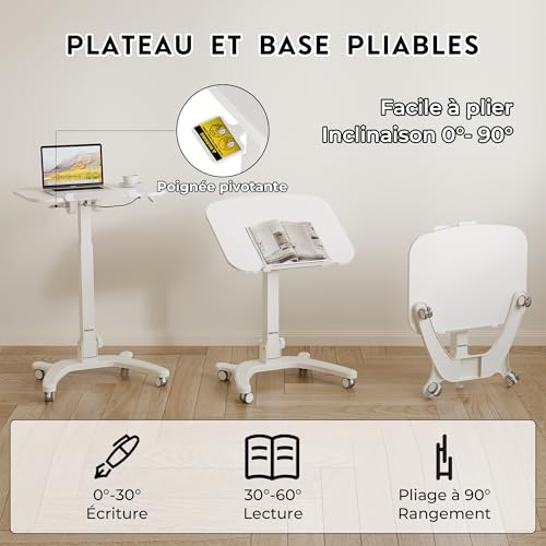Table appoint pliante pour surmonter le manque de place au salon - 4