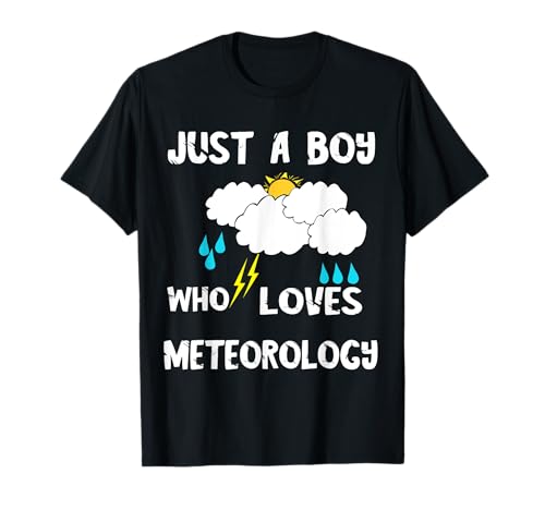 Sólo un niño que ama Meteorología Meteorologist Storm Chasing Camiseta