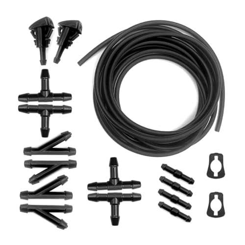 Adunsiaoto 13 Stück Universell Scheibenwaschanlage Schlauch,...