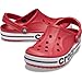 Crocs Unisex-Adult Bayaband Clogs, Pepper/Navy, 8 Men/10 Women