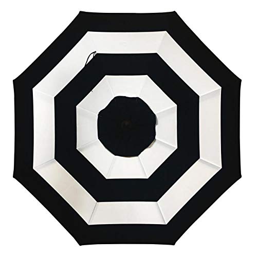 allen rith 9ft patio umbrellas Replacement Canopy for Roth URM819003J Umbrella water resistant Maypex 9 Ft. Steel Crank