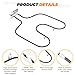 W10207397 WPW10207397 Oven Bake Element Replacement by Blutoget Fit for Kitchen.Aid Maytag Whirlpool Oven RBS305PDQ12 RBS305PDB1-Replaces 4448696 4452153 9760766 1872386 AP6017074 PS11750369